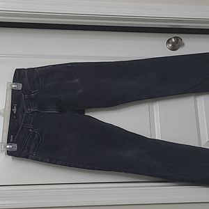 Hollister Epic Flex Classis Straight distressed black jeans